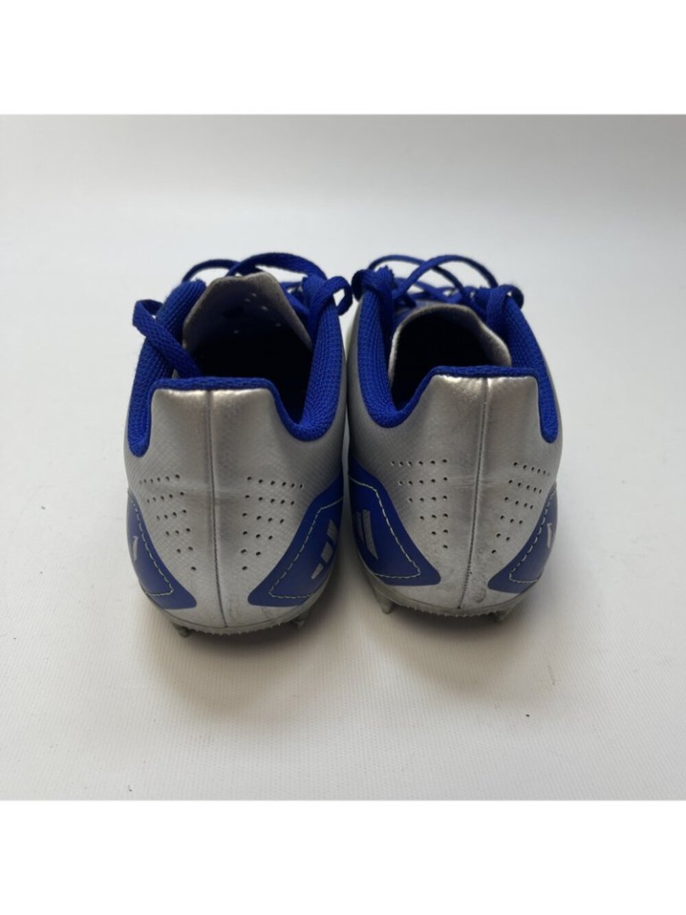 Adidas F50 Club FG/MG J Messi Youth Kids 5 Soccer Cleats Silver Blue IH0926 - Picture 8 of 13
